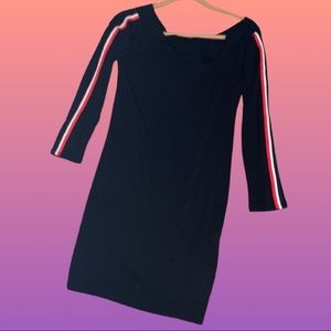 Hearts & Hips Off Shoulder Dress Large